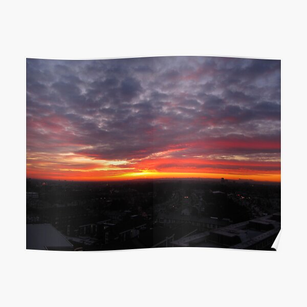 Sunset Calendar 08 Poster