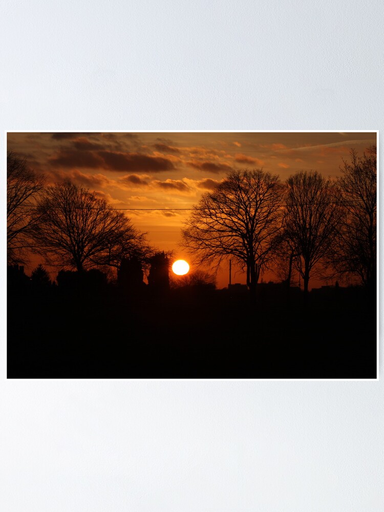 Alternate view of Sunset Calendar 10 Poster