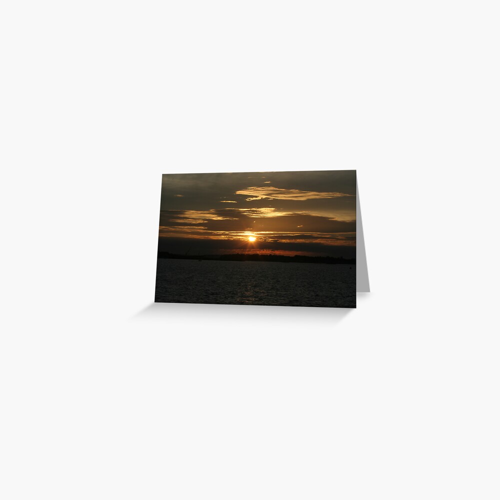 Sunset Calendar 11 Greeting Card