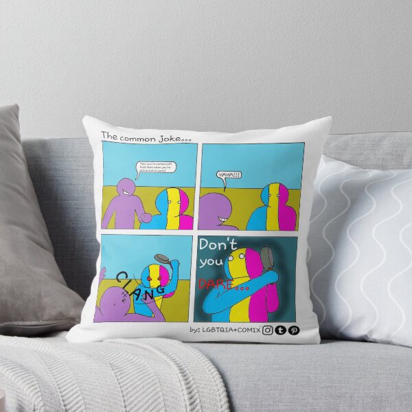 Item preview, The common joke. (PRIDE)(PANSEXUAL) designed and sold by LGBTQIACOMIX.