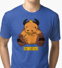 GNU...is NOT the same as UNIX! Tri-blend T-Shirt