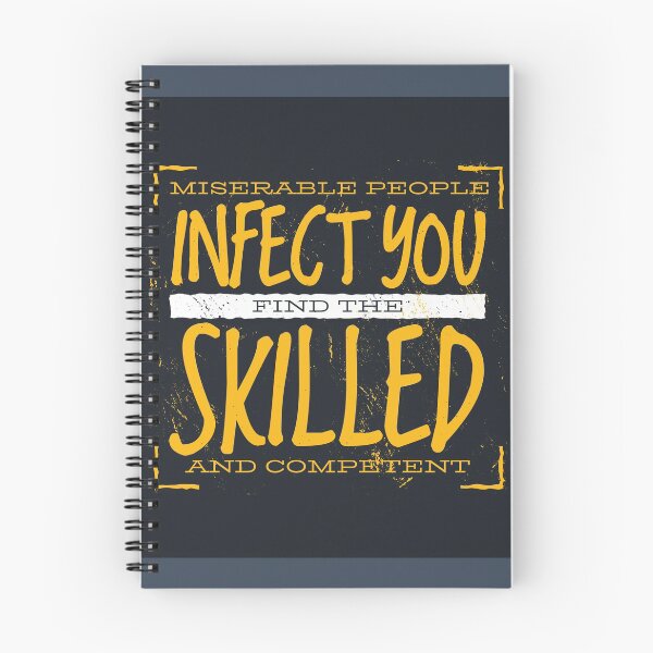 Item preview, Miserable people infect you, find the expert and competent designed and sold by Vanditdesigns.