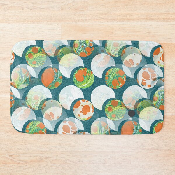 Item preview, Mid Century Abstract Suns and Moons and a Meteor designed and sold by MarbleCloud.