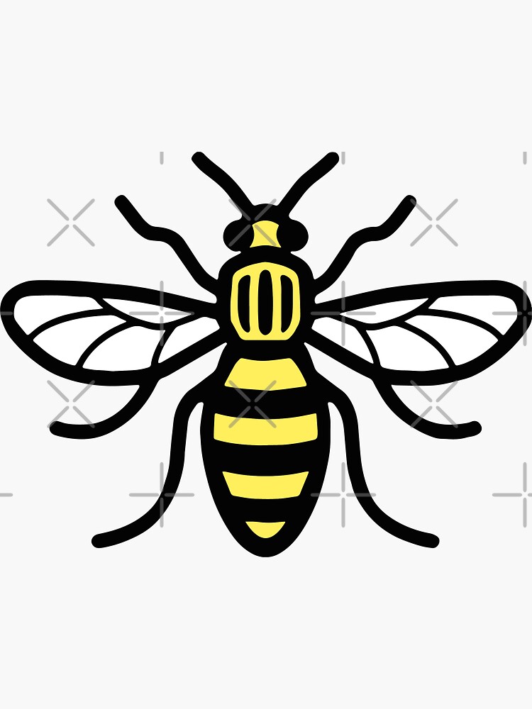 MANCHESTER WORKER BEE by MonkeySame