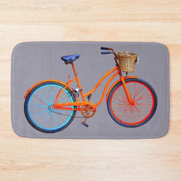 Item preview, Old bicycle on lilac grey ground designed and sold by AHELENE.