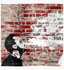 Graffiti Mann Vaping Poster
