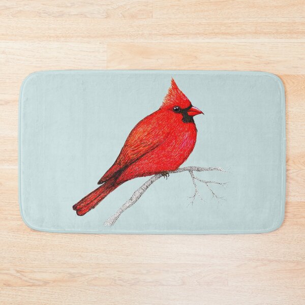 Item preview, Northern cardinal pen drawing designed and sold by Bwiselizzy.