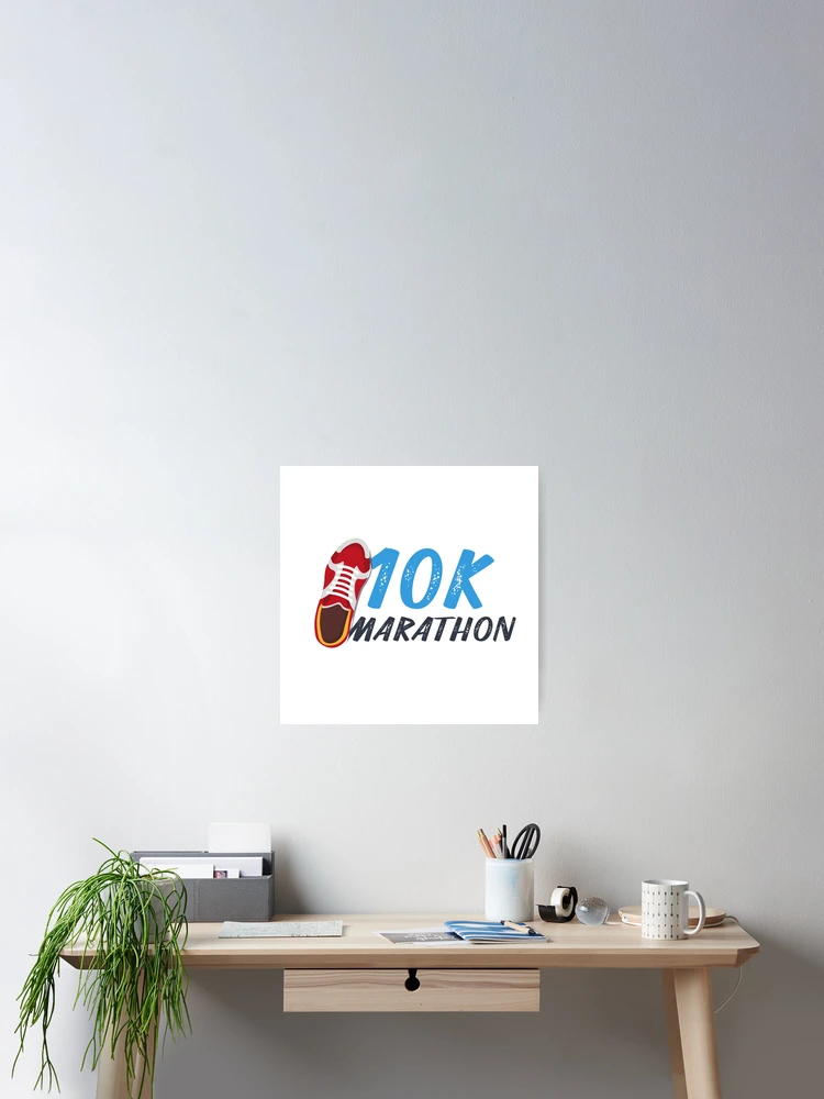 Thumbnail 2 of 3, Poster, Run Marathon designed and sold by LeoEdition.