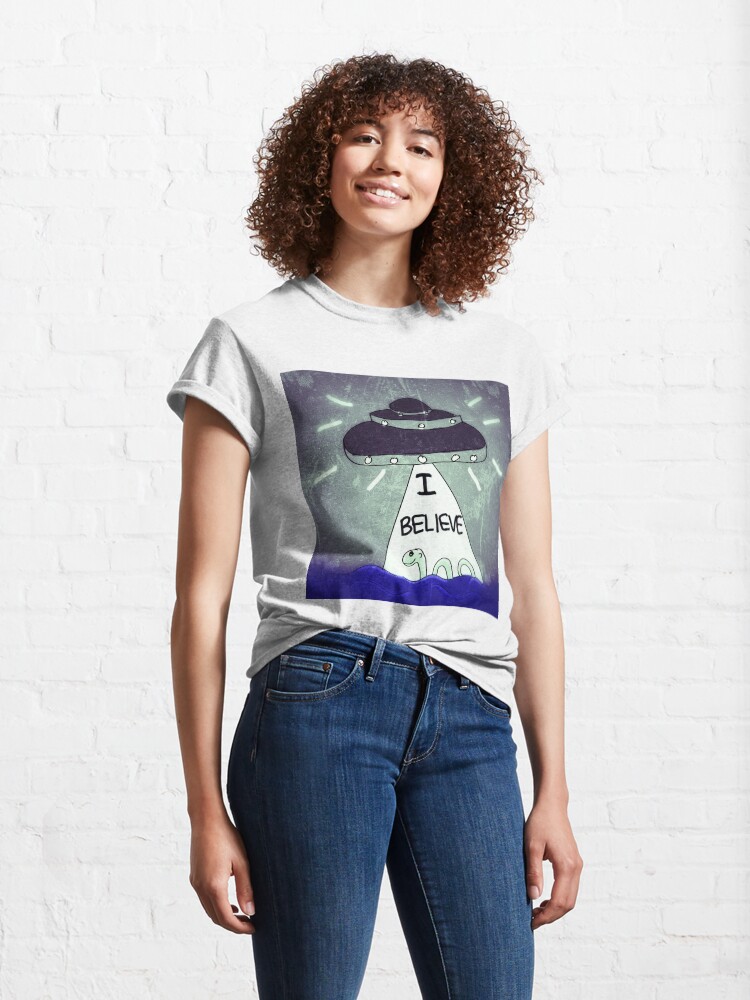 Alternate view of Nessie I believe Classic T-Shirt