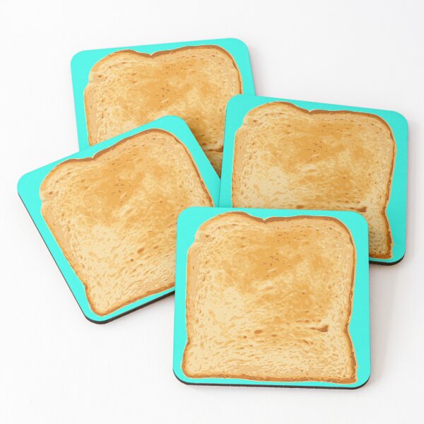 Item preview, Toast Bread For Breakfast Leggings Sticker designed and sold by deanworld.