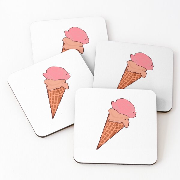 Item preview, I Love Ice Cream - Cute Gelato T-Shirt Soft Serve Bedspread designed and sold by deanworld.
