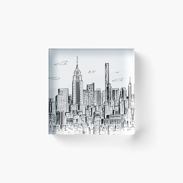 Item preview, New York Skyline designed and sold by ArtMeraki.