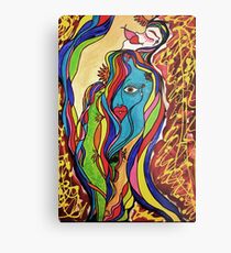 "Woman of Valor" Metal Print