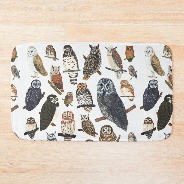 Item preview, OWLS Antique Animal Drawings designed and sold by BulganLumini.