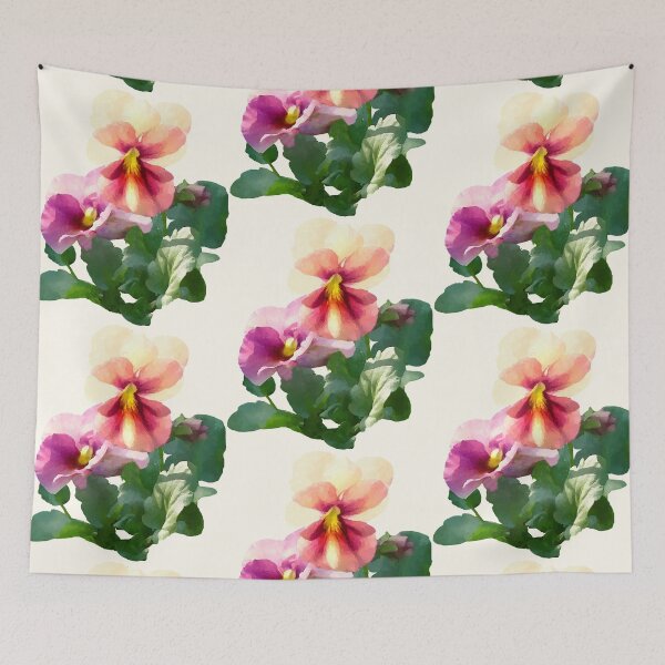 Item preview, Sunlit Pansies designed and sold by Susan Savad.