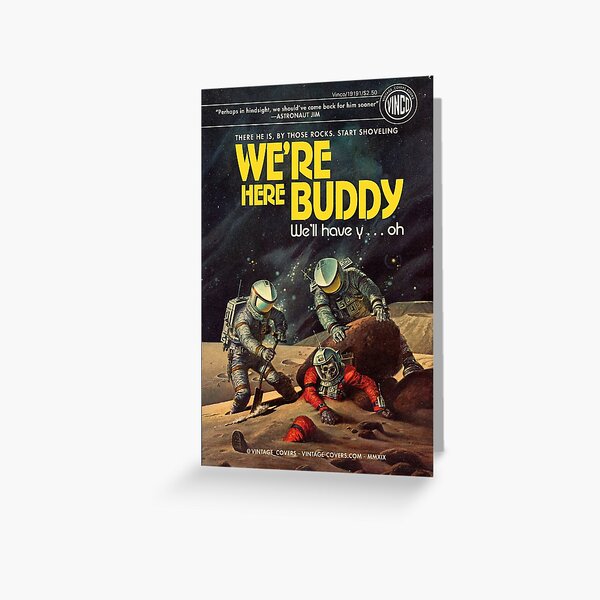 Artikel-Vorschau von Wir sind hier, Kumpel - Wir haben y ... oh., designt und verkauft von vintage-covers.