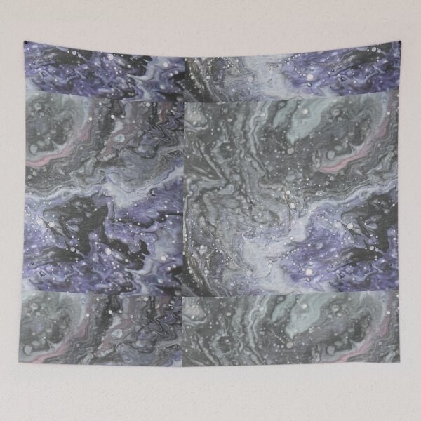 Item preview, cosmos, acrylic pour 2 designed and sold by myatticstudio.