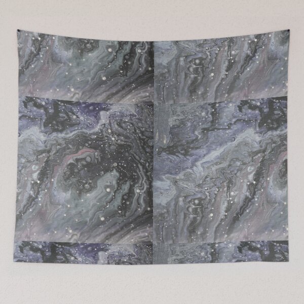 Item preview, cosmic, acrylic pour 1 designed and sold by myatticstudio.