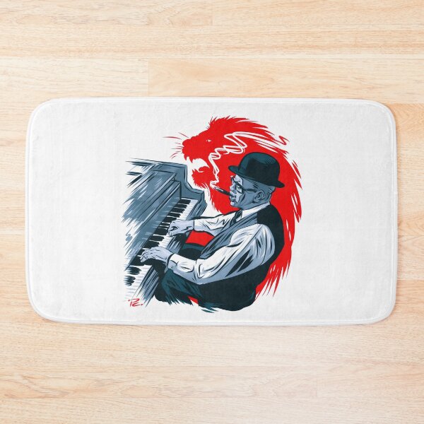 Item preview, Willie “The Lion” Smith - An illustration by Paul Cemmick designed and sold by TIGERDAVER.