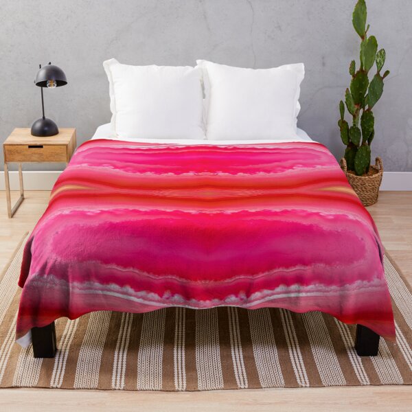 Item preview, Red orange agate slice striped mineral designed and sold by Lukasz Szczepanski.