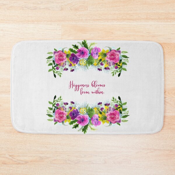 Item preview, Happiness Blooms From Within Floral Bouquet  designed and sold by infinitygrafix.