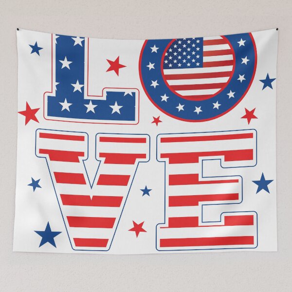 Item preview, America Love 4th of July designed and sold by designclub.