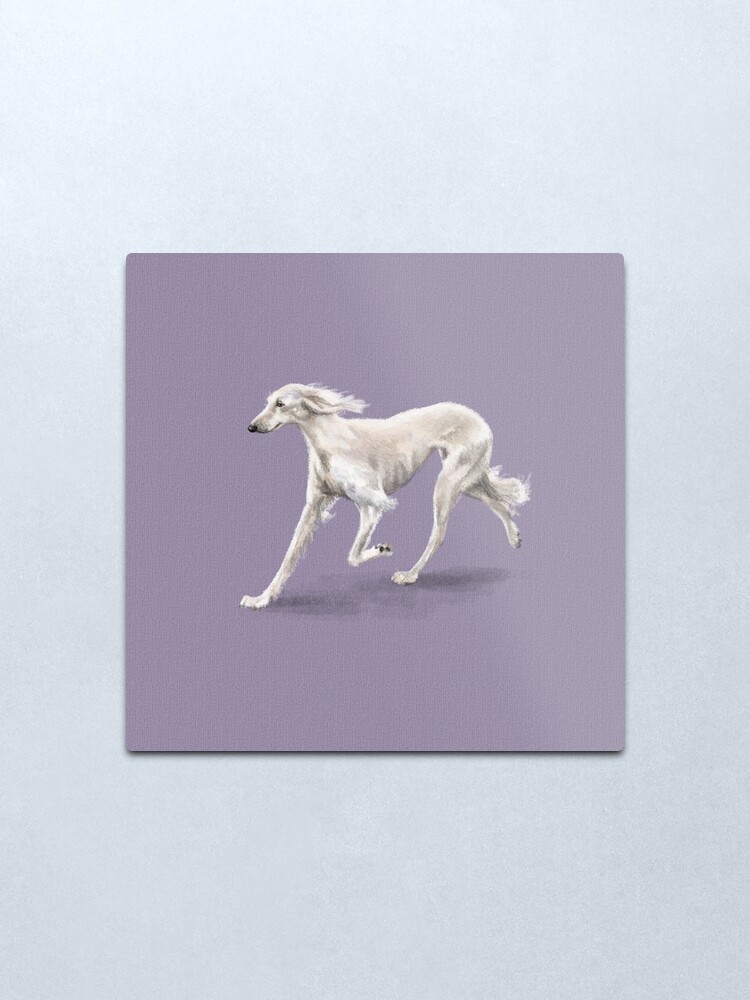 Alternate view of The Saluki Metal Print