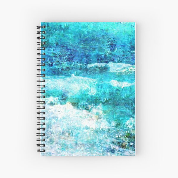 Ask The Waves Spiral Notebook