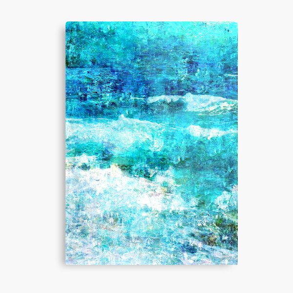 Ask The Waves Metal Print