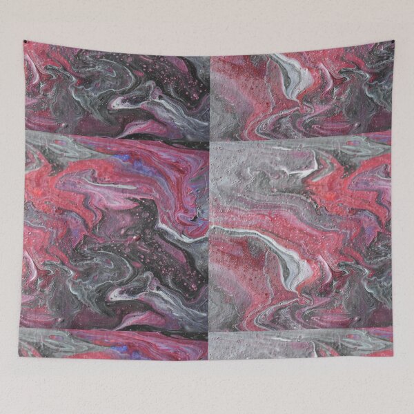 Item preview, dreamscape, acrylic pour 6 designed and sold by myatticstudio.