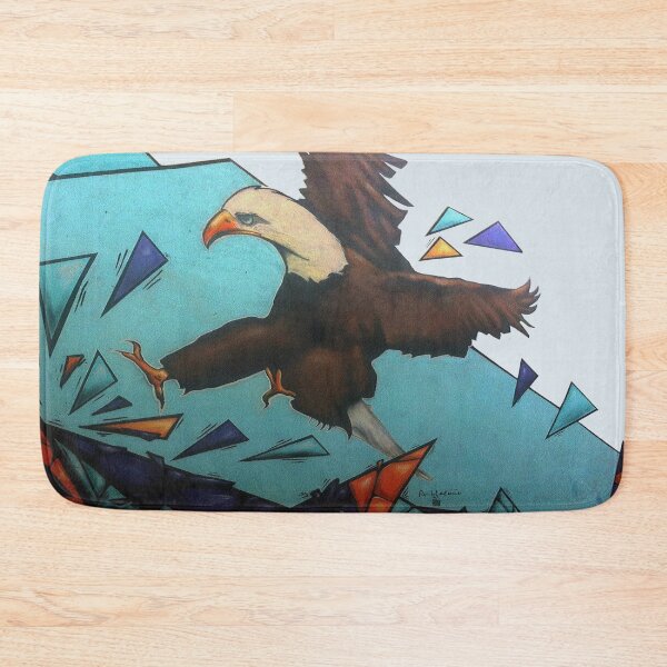 Item preview, Eagle on broken glass designed and sold by AHELENE.