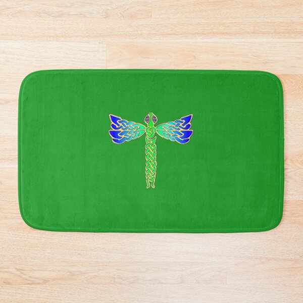 Item preview, Celtic Dragonfly on Green designed and sold by ingridthecrafty.