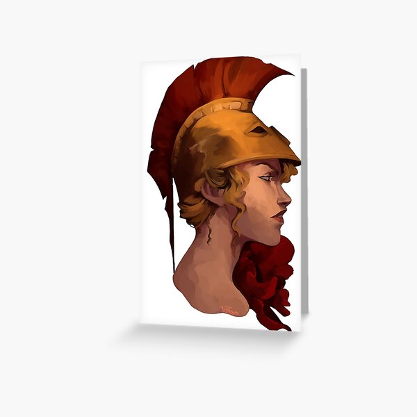 Athena Greeting Card