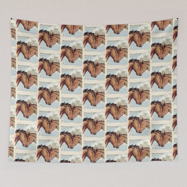 Item preview, Brumby Horse on Map designed and sold by Elizabeth Staley.