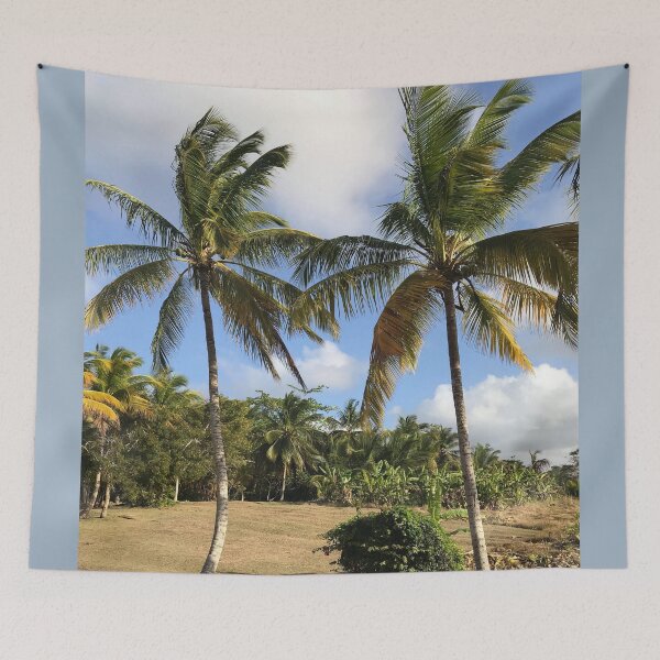 Item preview, Barbados Palm Trees Along a Roadway designed and sold by BravuraMedia.