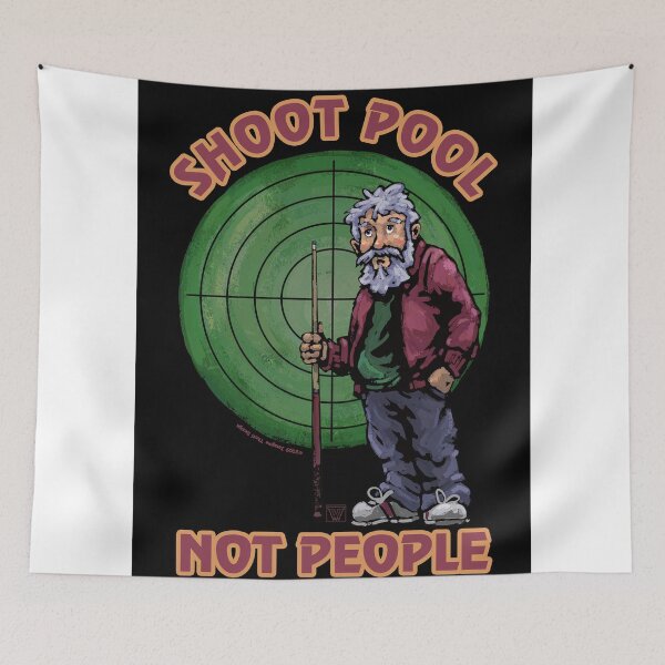 Item preview, Shoot Pool Not People designed and sold by ImagineThatNYC.