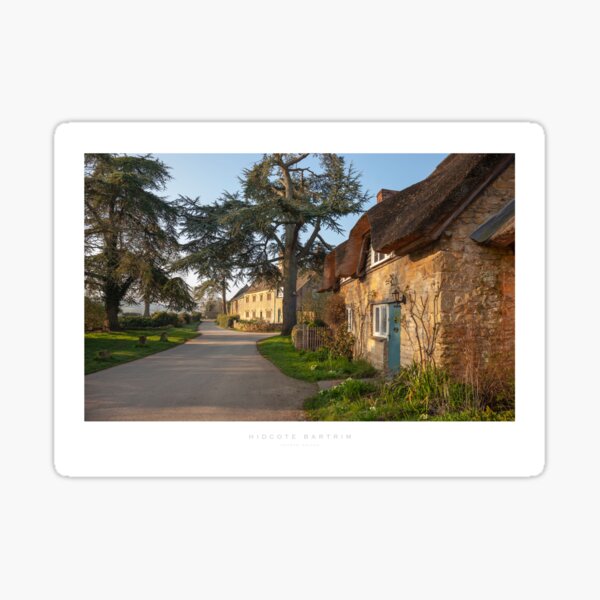 Hidcote Bartrim Sticker