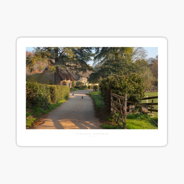 Hidcote Bartrim Sticker