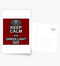 Green Light Go! Postcards