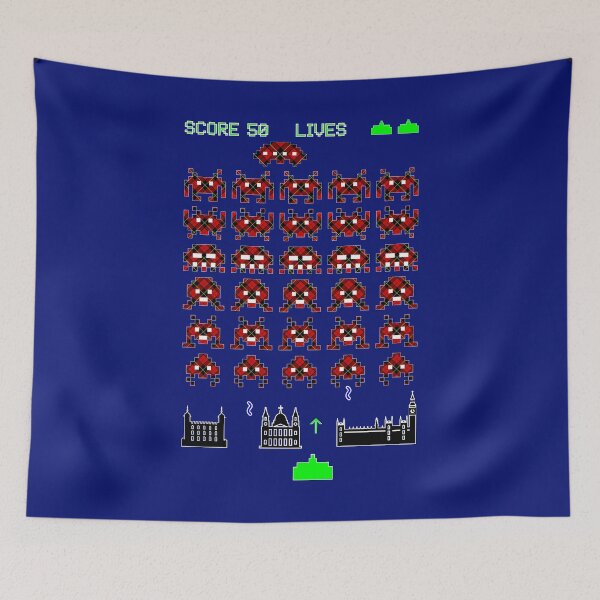 Item preview, Scottish Space Invaders designed and sold by beaglefruit.