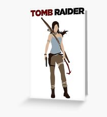 Lara Croft - Tomb Raider Greeting Card