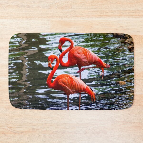 Item preview, Pink Flamingos in Water designed and sold by mwagie.