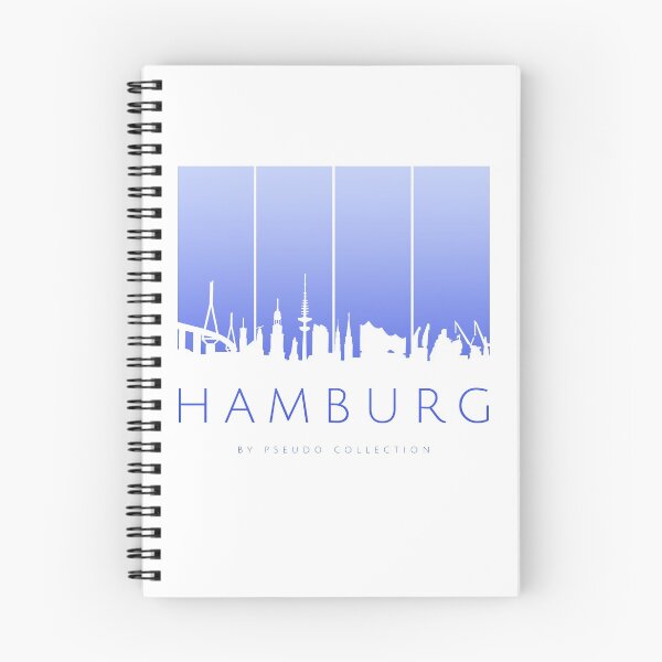Item preview, Skyline Hamburg blue designed and sold by PCollection.