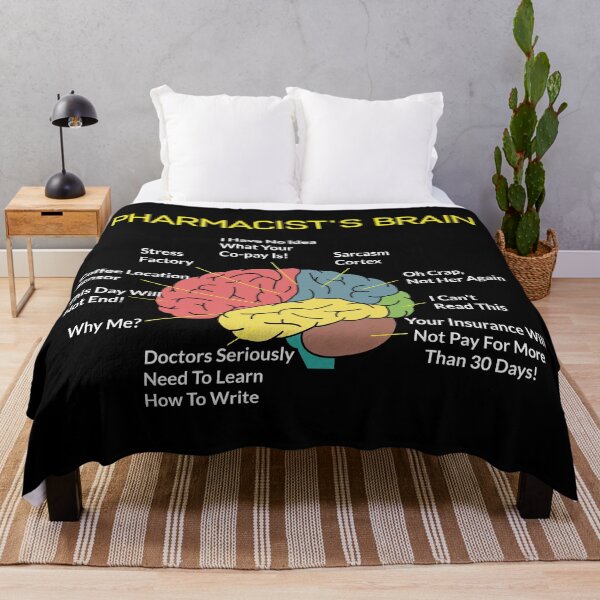 Item preview, Pharmacist's Brain Funny Pharmacist Pharmacy Tech T-Shirt designed and sold by mrsmitful.