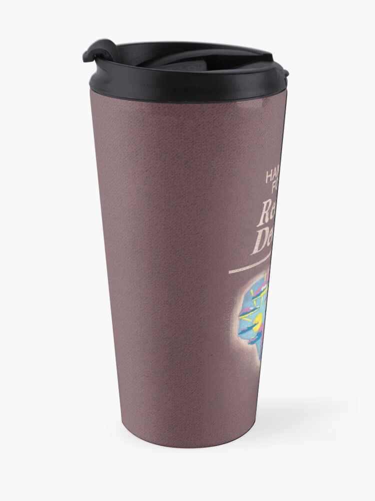 Alternate view of Handbook for the Recently Deceased Travel Mug