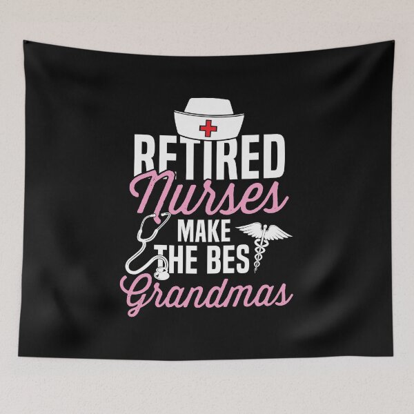 Item preview, Retired Nurses Best Grandmas Retirement Gift Idea designed and sold by haselshirt.