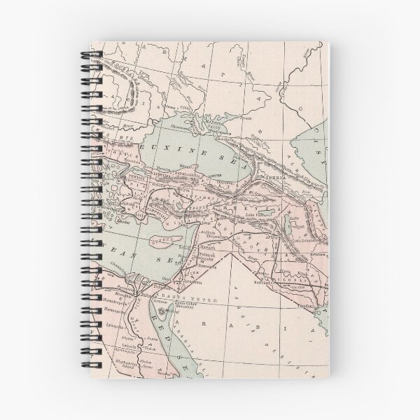 Item preview, Alexander The Great Empire Vintage Map (1901) designed and sold by BravuraMedia.