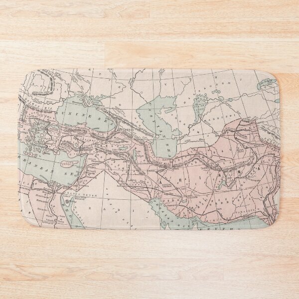 Item preview, Alexander The Great Empire Vintage Map (1901) designed and sold by BravuraMedia.