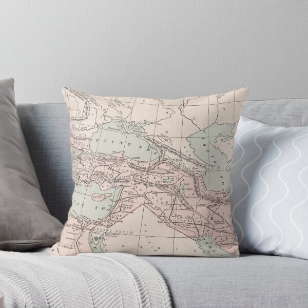 Item preview, Alexander The Great Empire Vintage Map (1901) designed and sold by BravuraMedia.