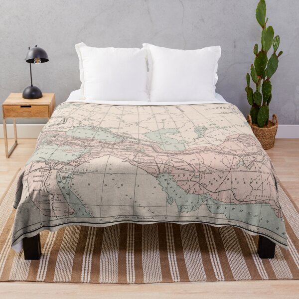 Item preview, Alexander The Great Empire Vintage Map (1901) designed and sold by BravuraMedia.